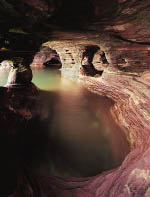 Swallow Point Sea Caves, Sand Island, Apostle Islands National Lakeshore, WI