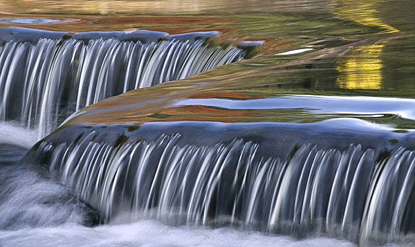 Rapids near Bond Falls, Upper Michigan