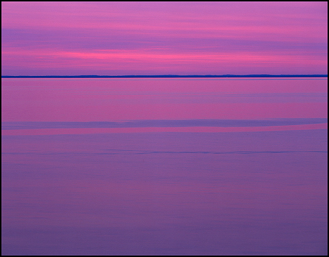 Sunset, Ellison Bluff County Park, Door County, WI