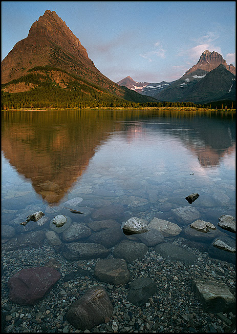 Grinnell Point at Sunrise, Glacier National Park