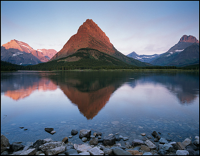 Grinnell Point at Sunrise, Glacier National Park