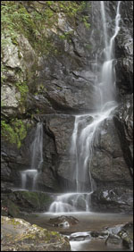 Spruce Flat Falls, Tremont, Great Smoky Mountains National Park, Tennessee