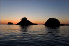 Sunrise near Merritt Lane, Isle Royale National Park, Michigan, Lake Superior