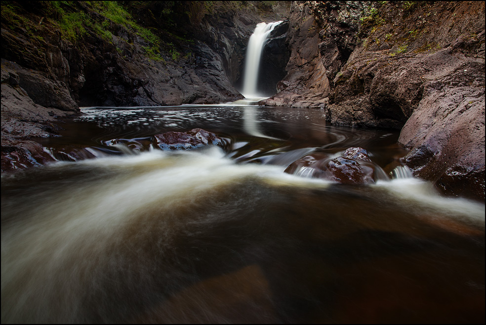 Cascade Falls, Cascade Falls State Park, North Shore, Minnesota