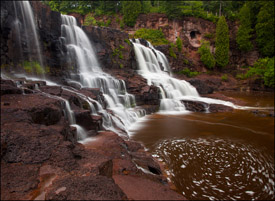 Waterfall, Gooseberry Falls State Park, Minnesota