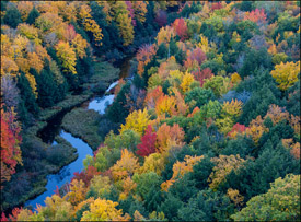 Lake of the Clouds, Porcupine Mountains State Park, Upper Michigan