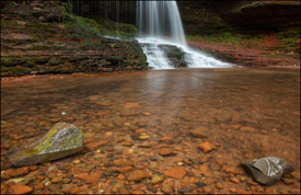 Lost Creek Falls, waterfall, Wisconisn