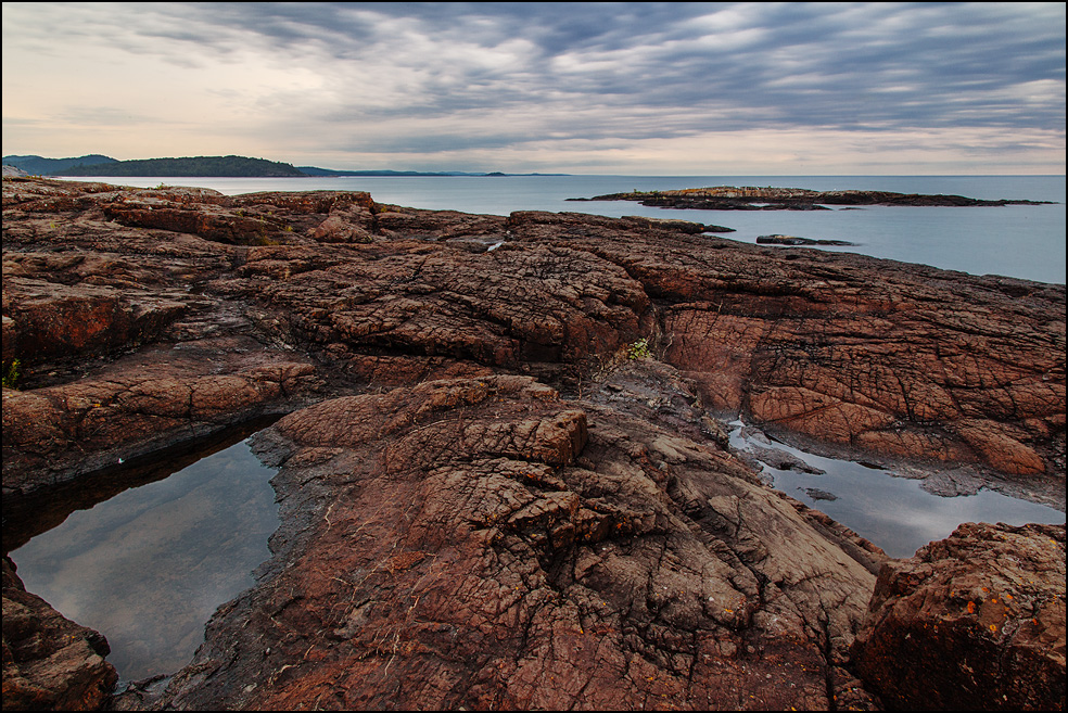 Presque Isle Point in Marquette, Michigan