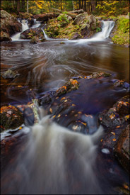 Unnamed Falls, Porcupine Mountains State Park, Upper Michigan