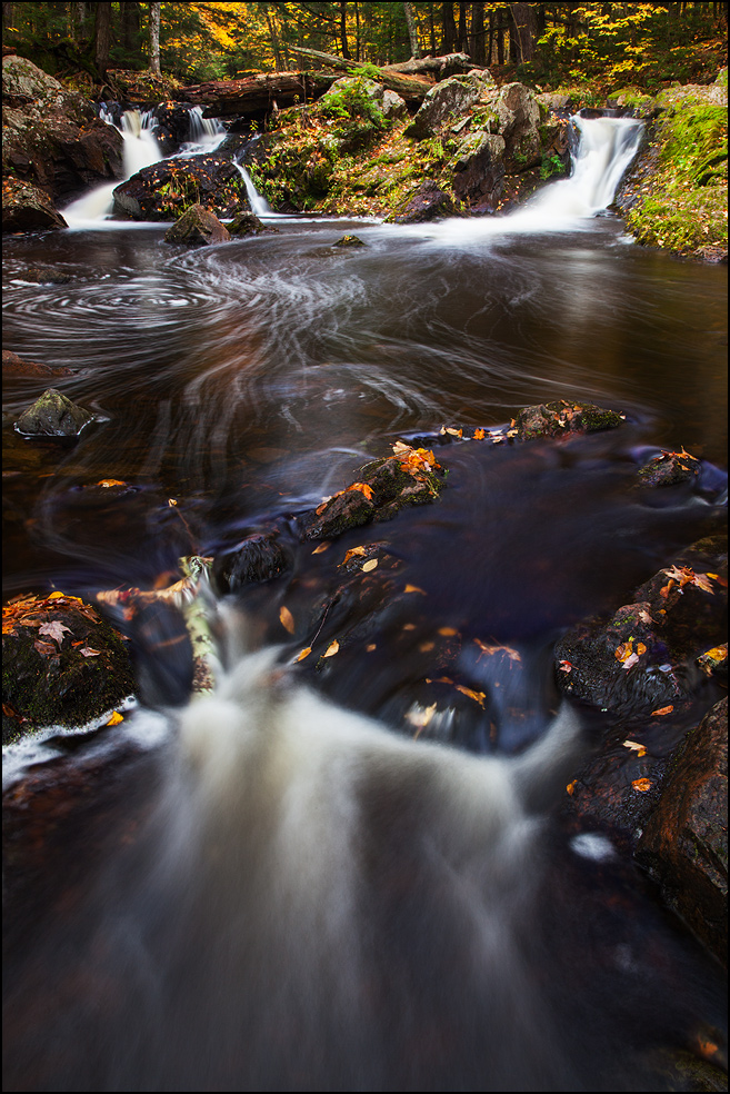 Unnamed Falls, Porcupine Mountains State Park, Upper Michigan