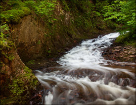 Waterfall in Duluth, Minnesota