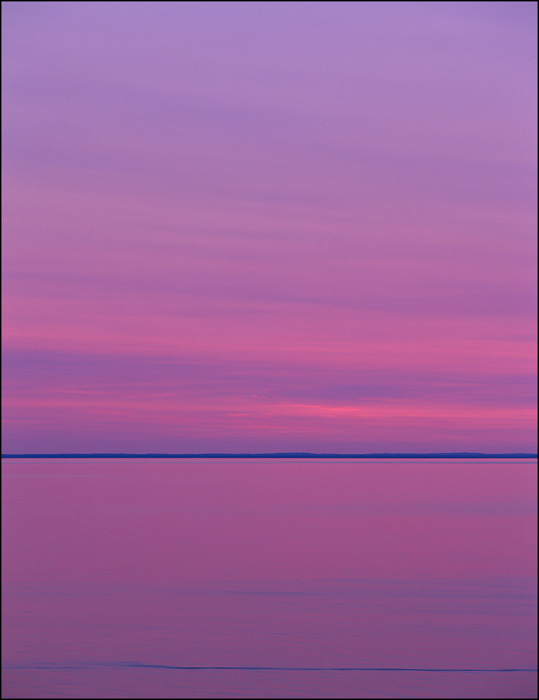 Ellison Bluff sunset, Door County, Wisconsin