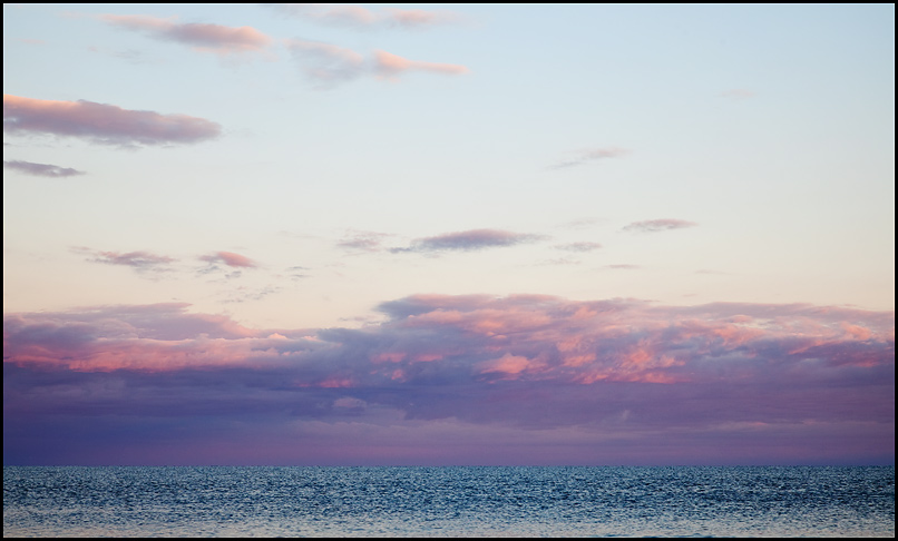 Lake Superior Sunrise, Porcupine Mountains Wilderness State Park, Upper Michigan, Picture