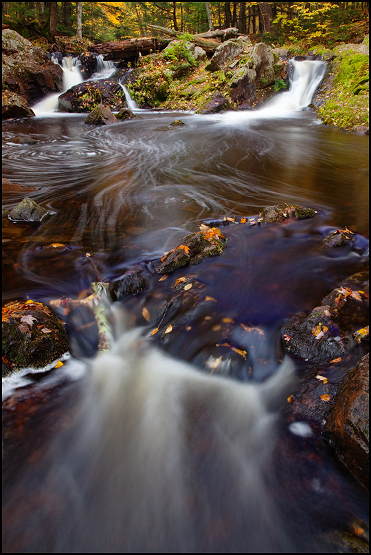 Overlooked Falls Waterfall Picture, Upper Michigan