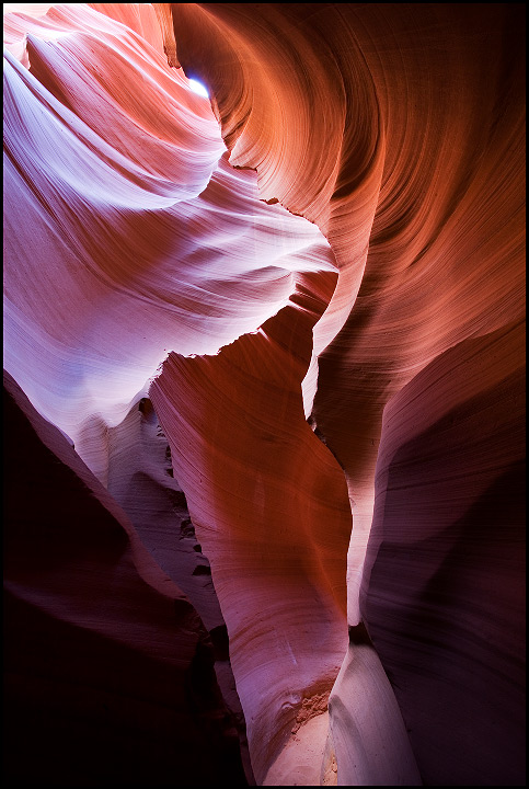 Lower Antelope Canyon near Paige, Arizona