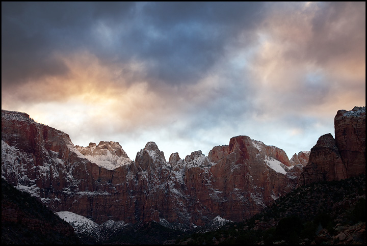 Zion National Park Sunset