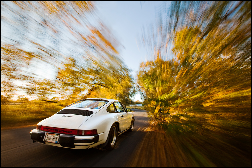 Porsche 911 Car Rig Photography