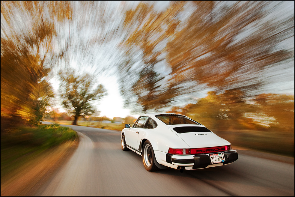 Porsche 911 Car Rig Photography