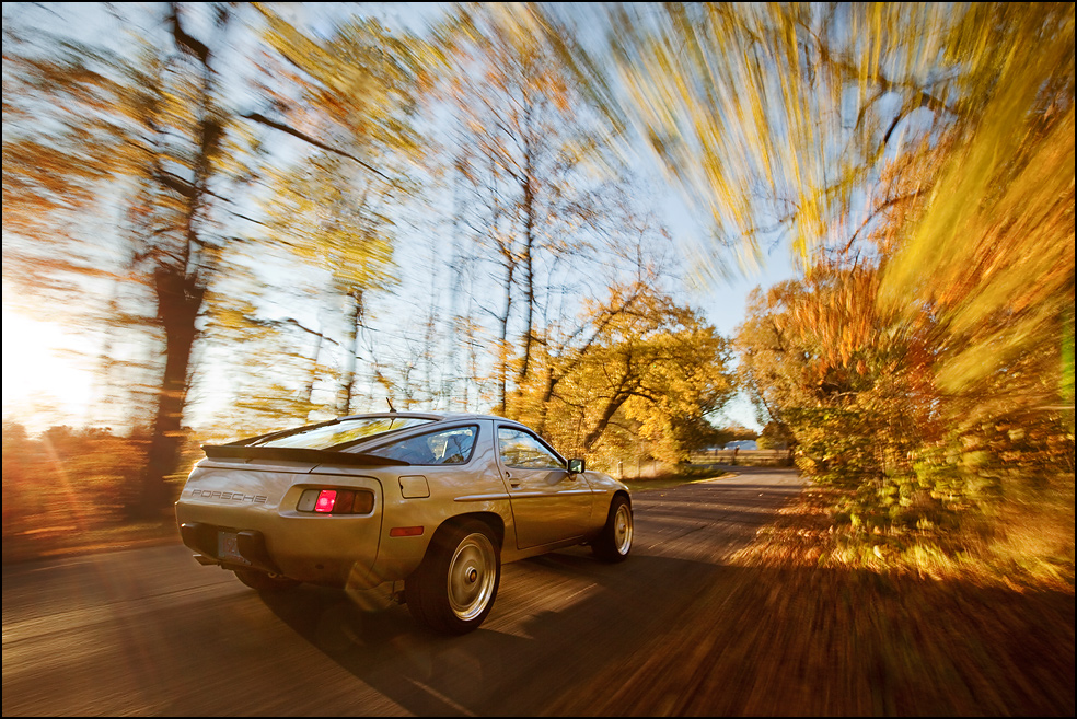 Porsche 928 Car Rig Photography