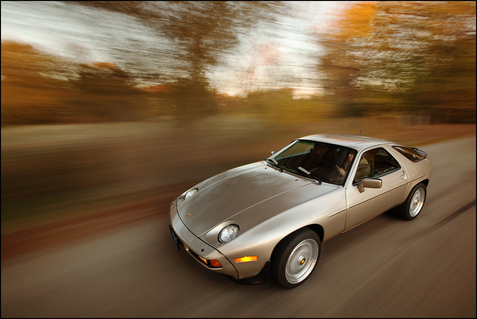 Porsche 928 Car Rig Photography