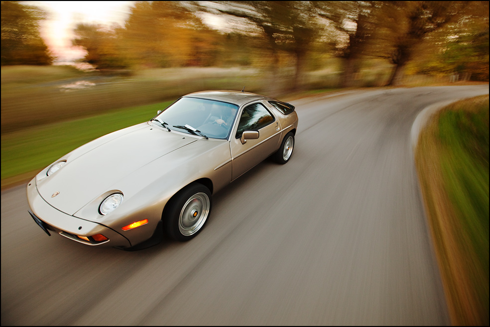 Porsche 928 Car Rig Photography