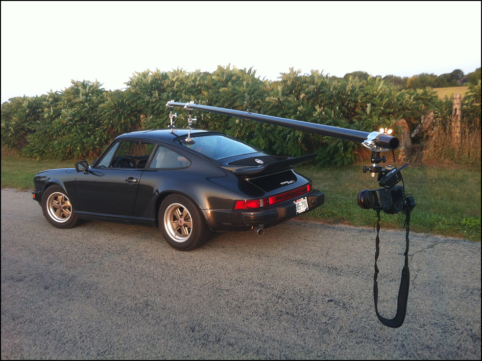  with suction cups off of the car. Rig is then removed via Photoshop