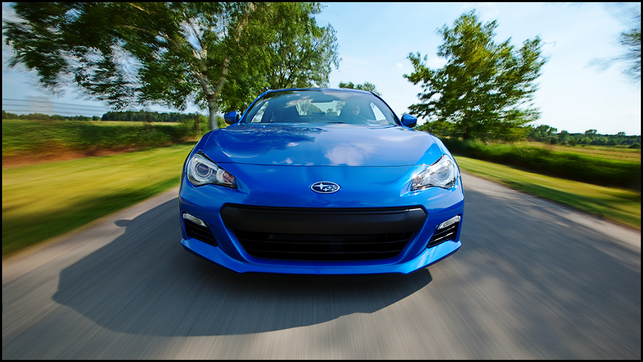 Subaru BRZ Car Rig Photography